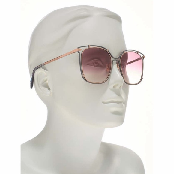 Rag & Bone 56mm Oversize Square Sunglasses